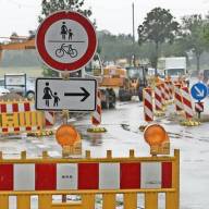 B 4 in Ausbüttel: Bauarbeiten 